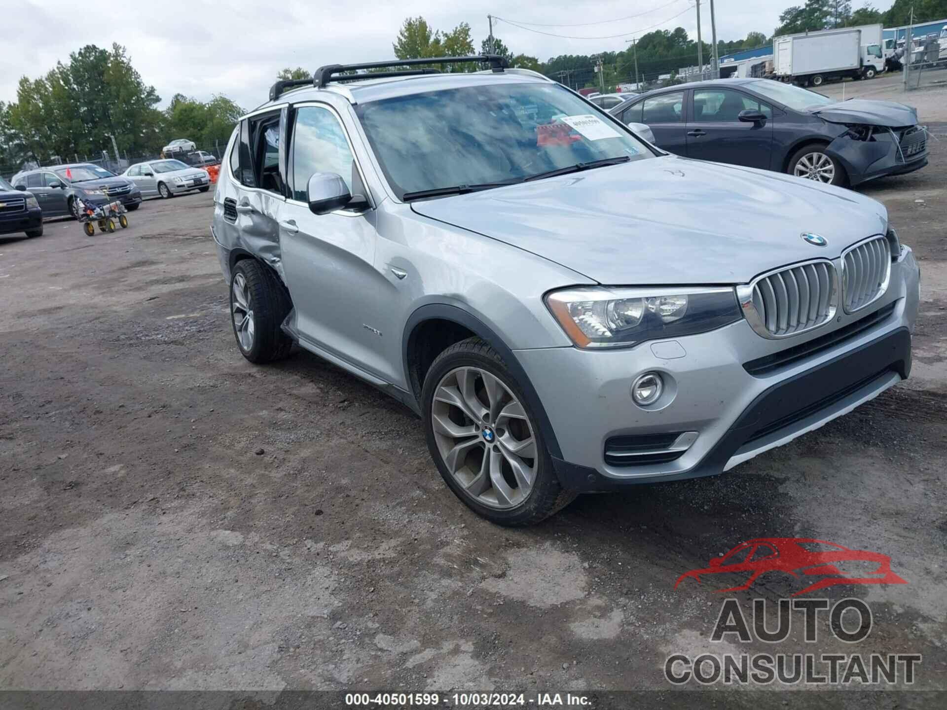 BMW X3 2016 - 5UXWX9C55G0D89893