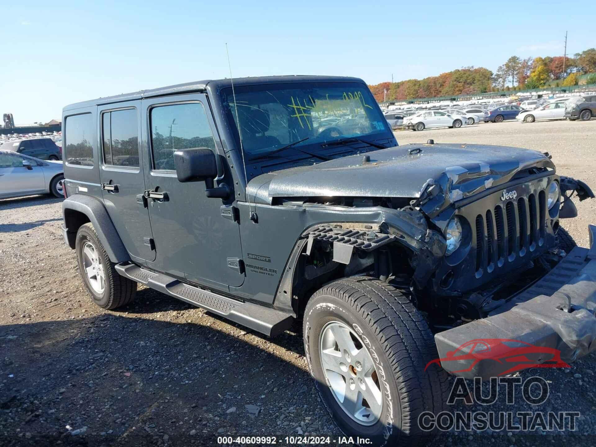 JEEP WRANGLER UNLIMITED 2016 - 1C4HJWDG0GL326464
