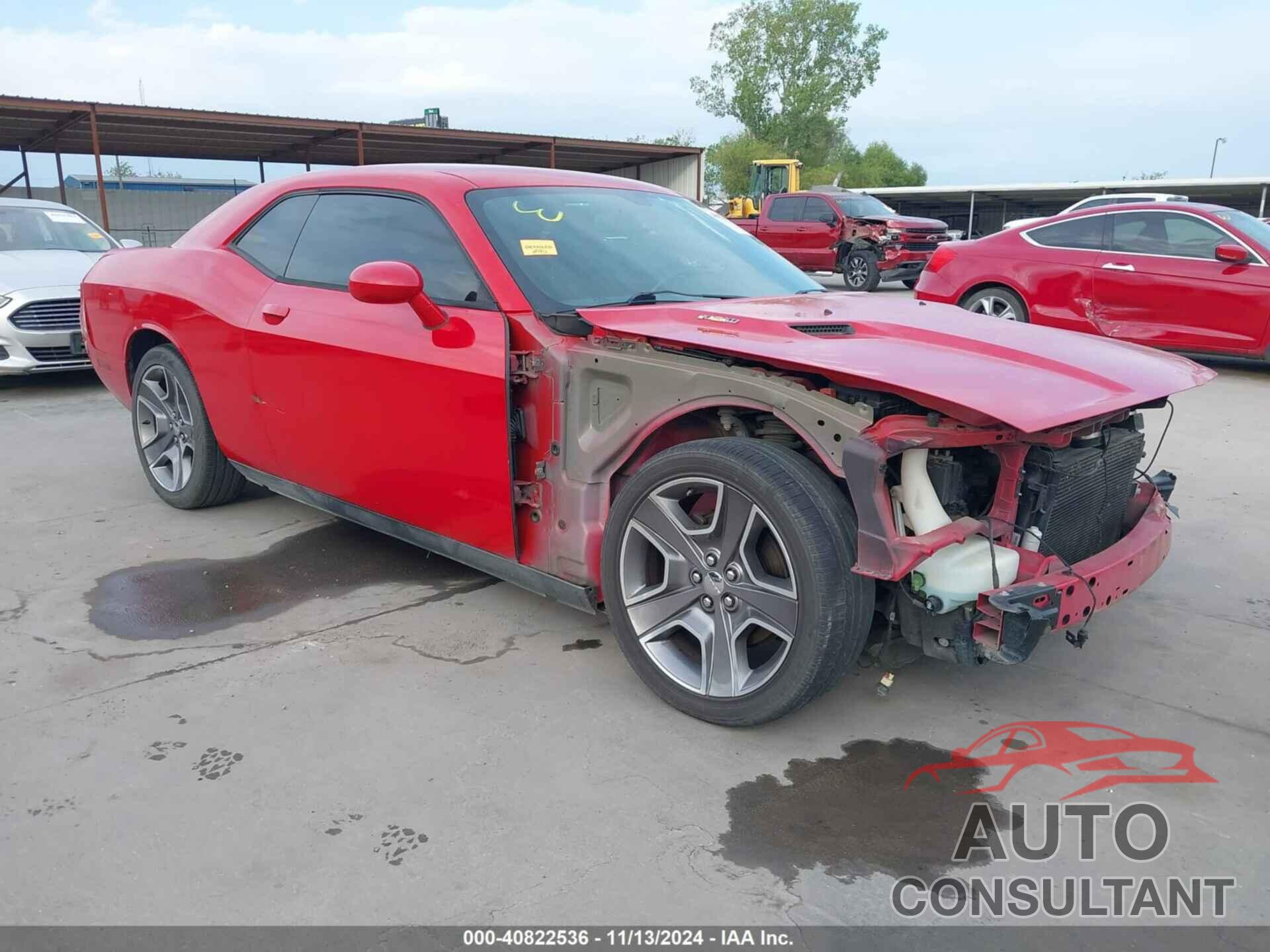 DODGE CHALLENGER 2012 - 2C3CDYBT7CH220554