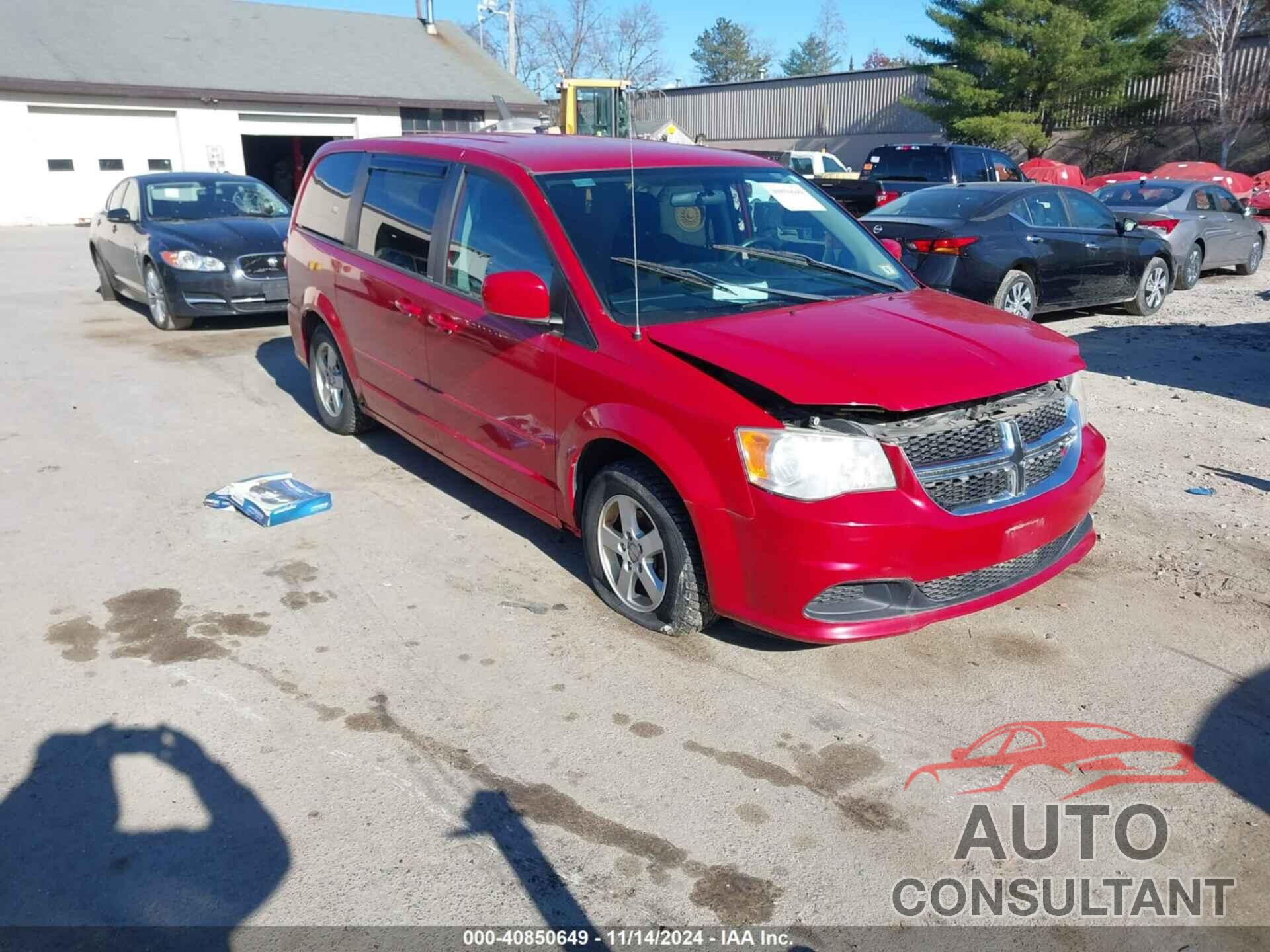 DODGE GRAND CARAVAN 2013 - 2C4RDGCGXDR528394