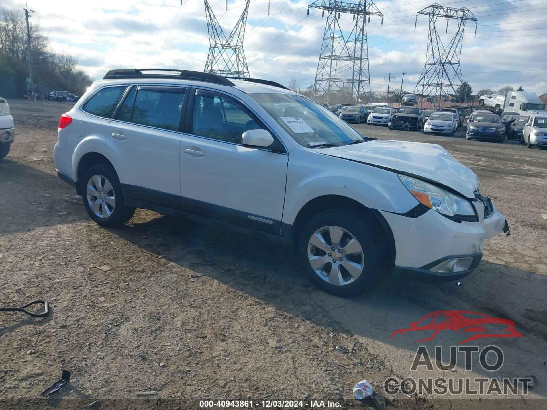 SUBARU OUTBACK 2012 - 4S4BRBAC4C3236569