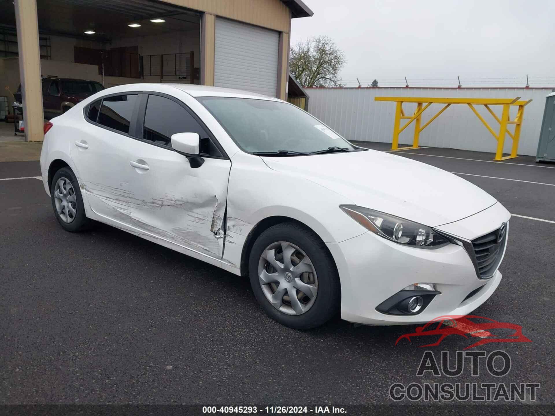 MAZDA MAZDA3 2014 - JM1BM1U70E1117928