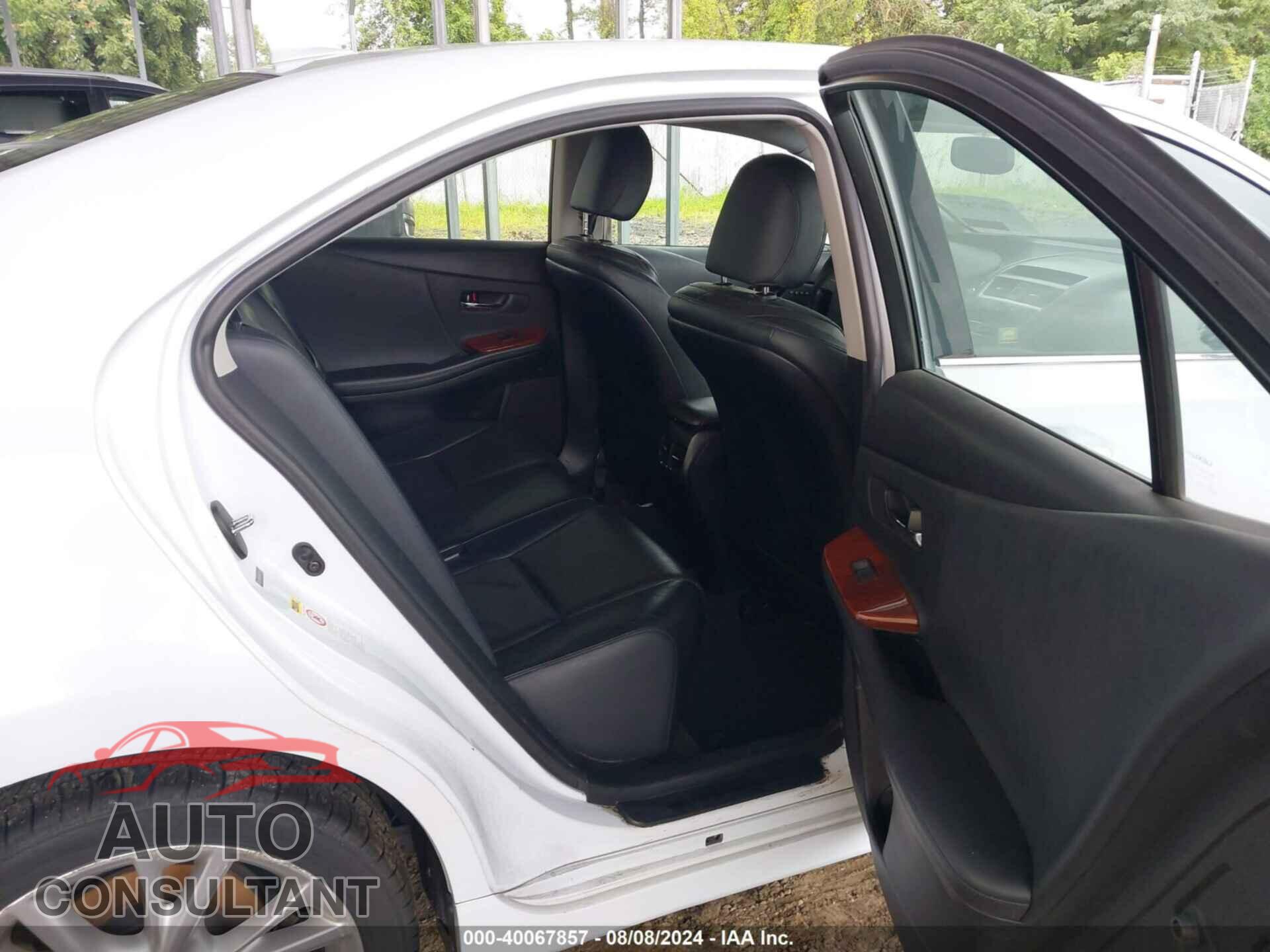 LEXUS HS 250H 2010 - JTHBB1BA8A2014134