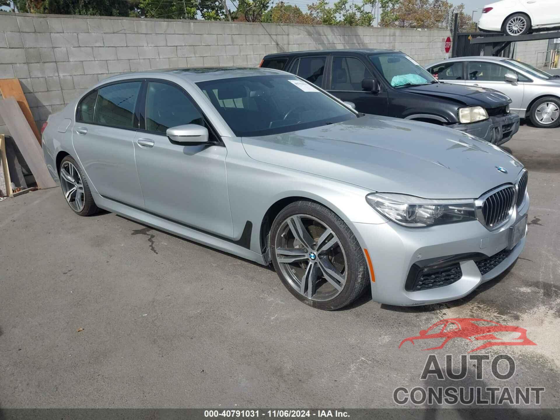 BMW 740I 2016 - WBA7E2C55GG546777