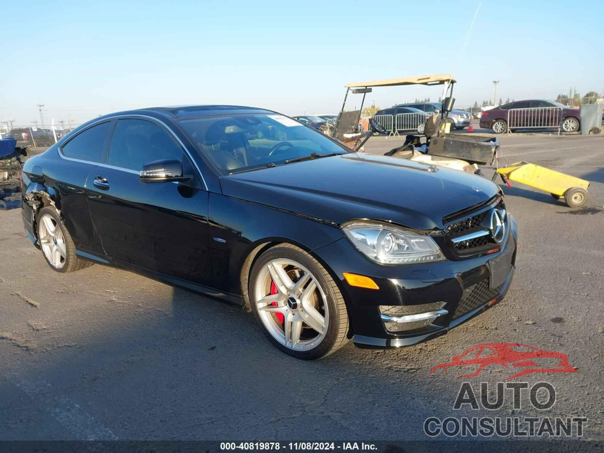MERCEDES-BENZ C 350 2012 - WDDGJ5HBXCF891226