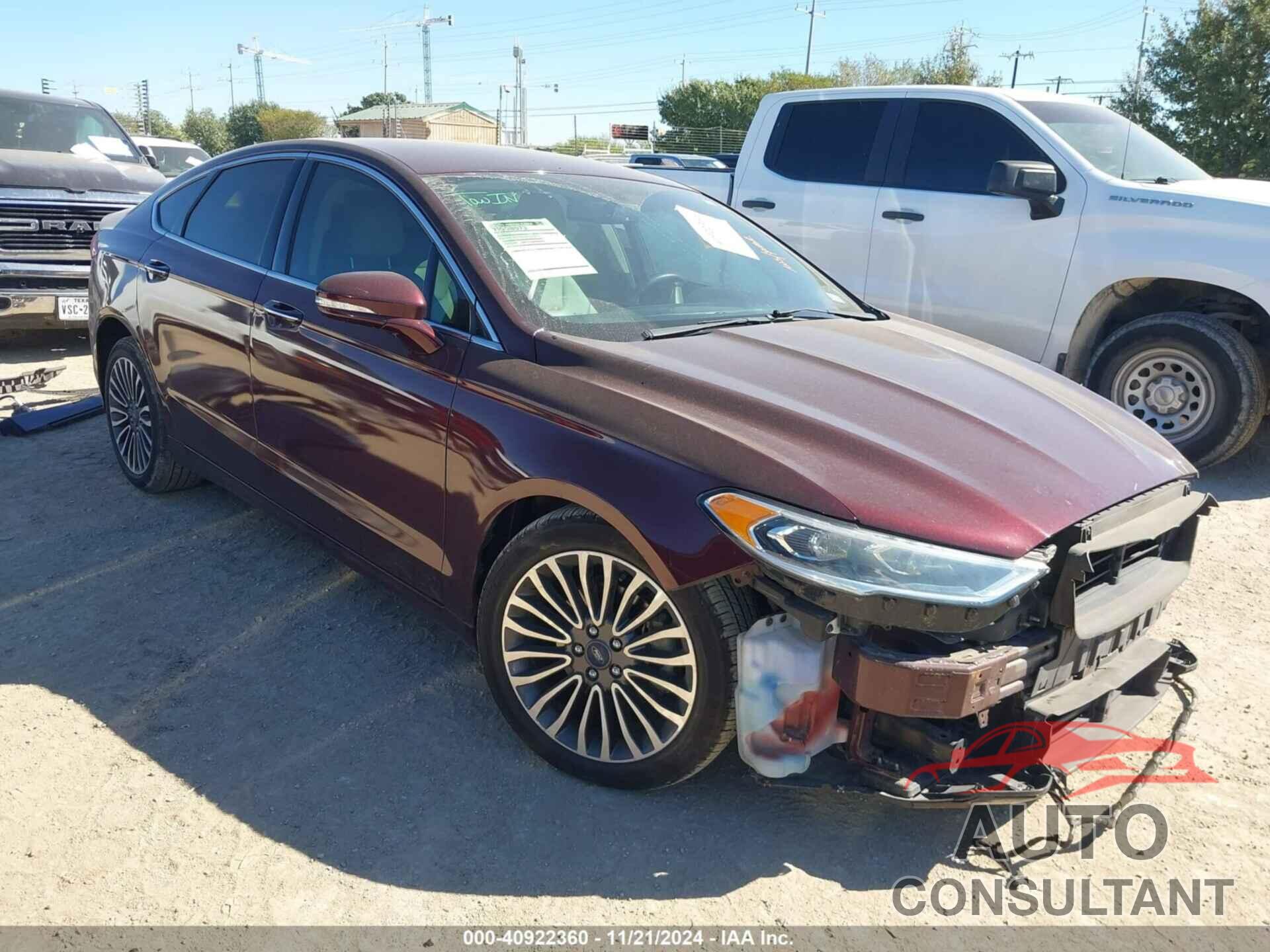 FORD FUSION HYBRID 2017 - 3FA6P0RU2HR359766