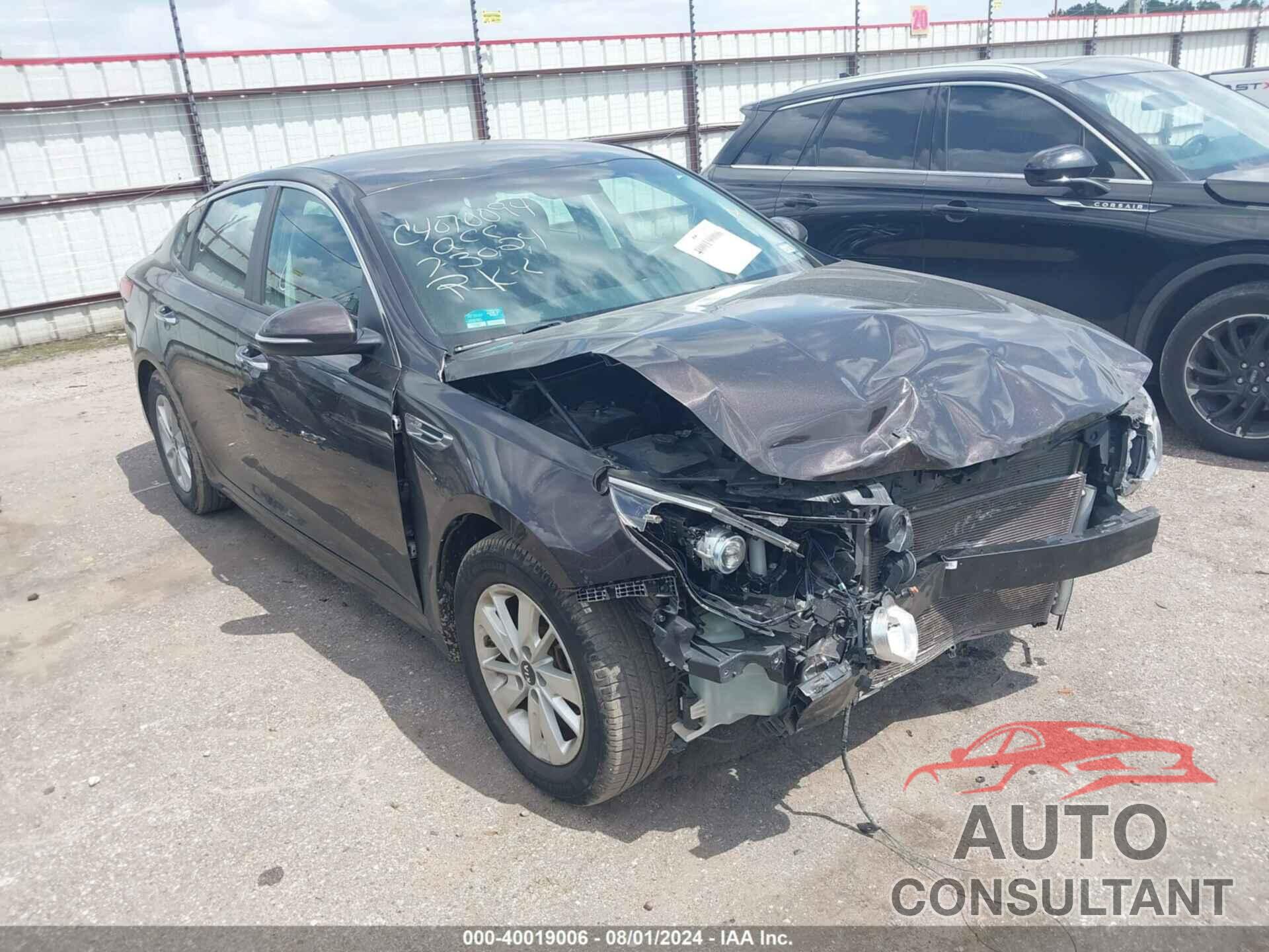 KIA OPTIMA 2018 - KNAGT4L33J5233424