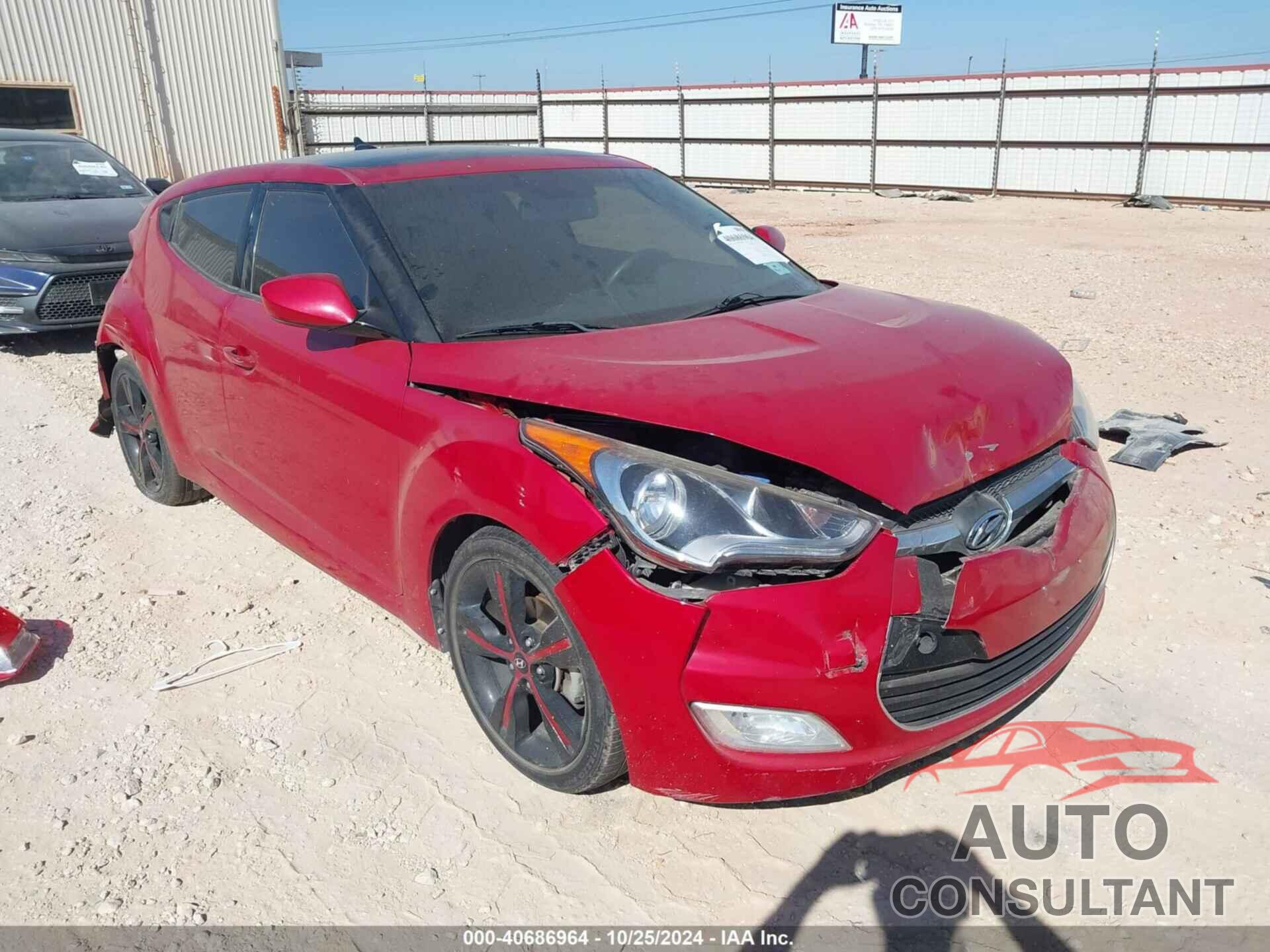 HYUNDAI VELOSTER 2016 - KMHTC6ADXGU286253