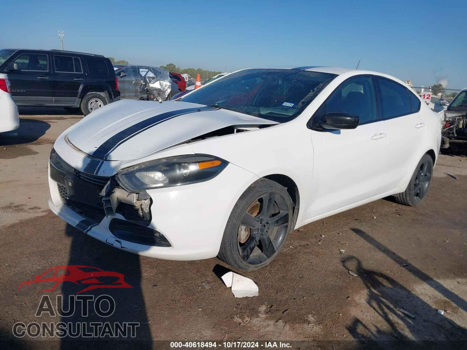 DODGE DART 2015 - 1C3CDFBB1FD276860