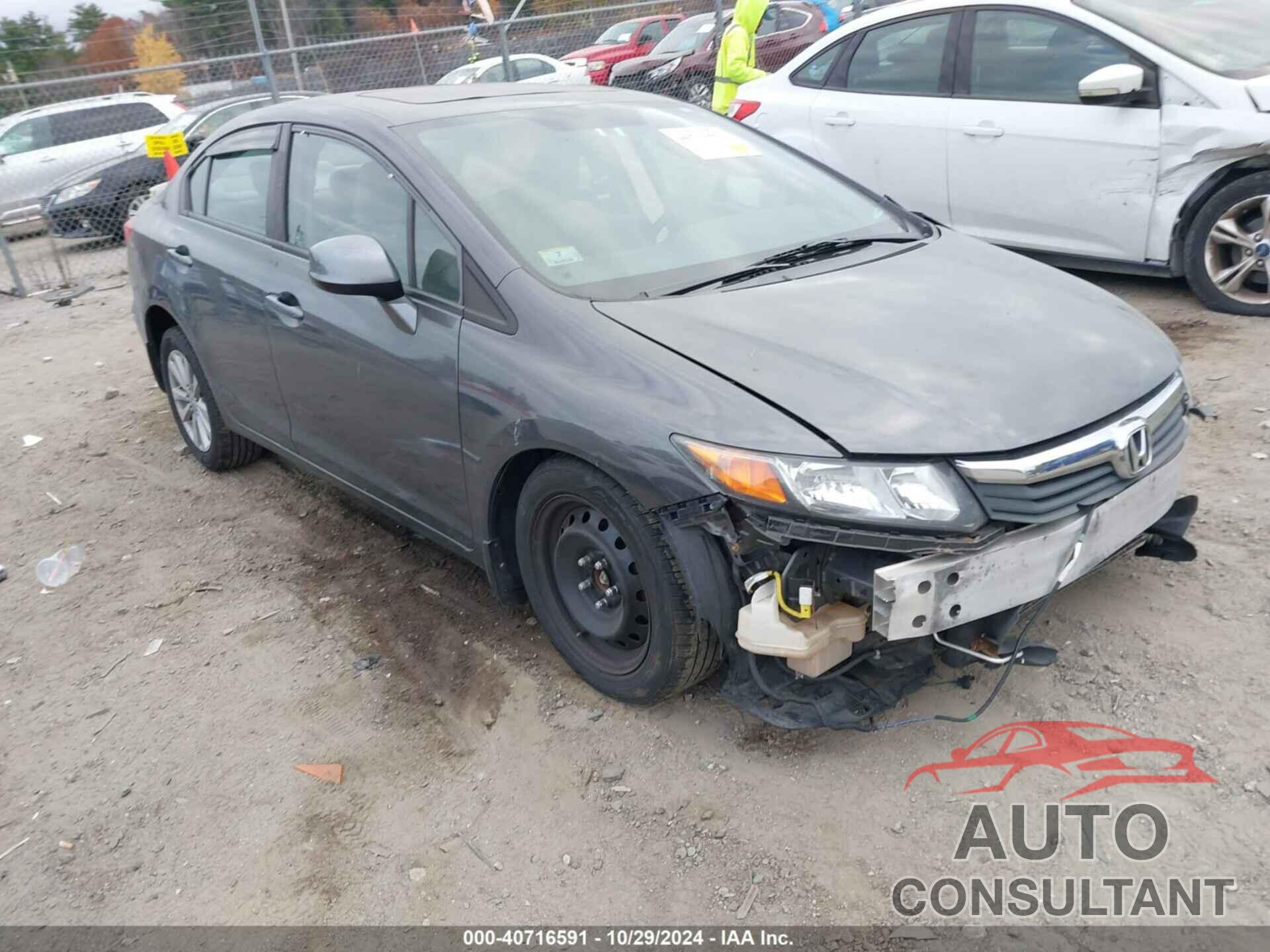 HONDA CIVIC 2012 - 2HGFB2F91CH596131
