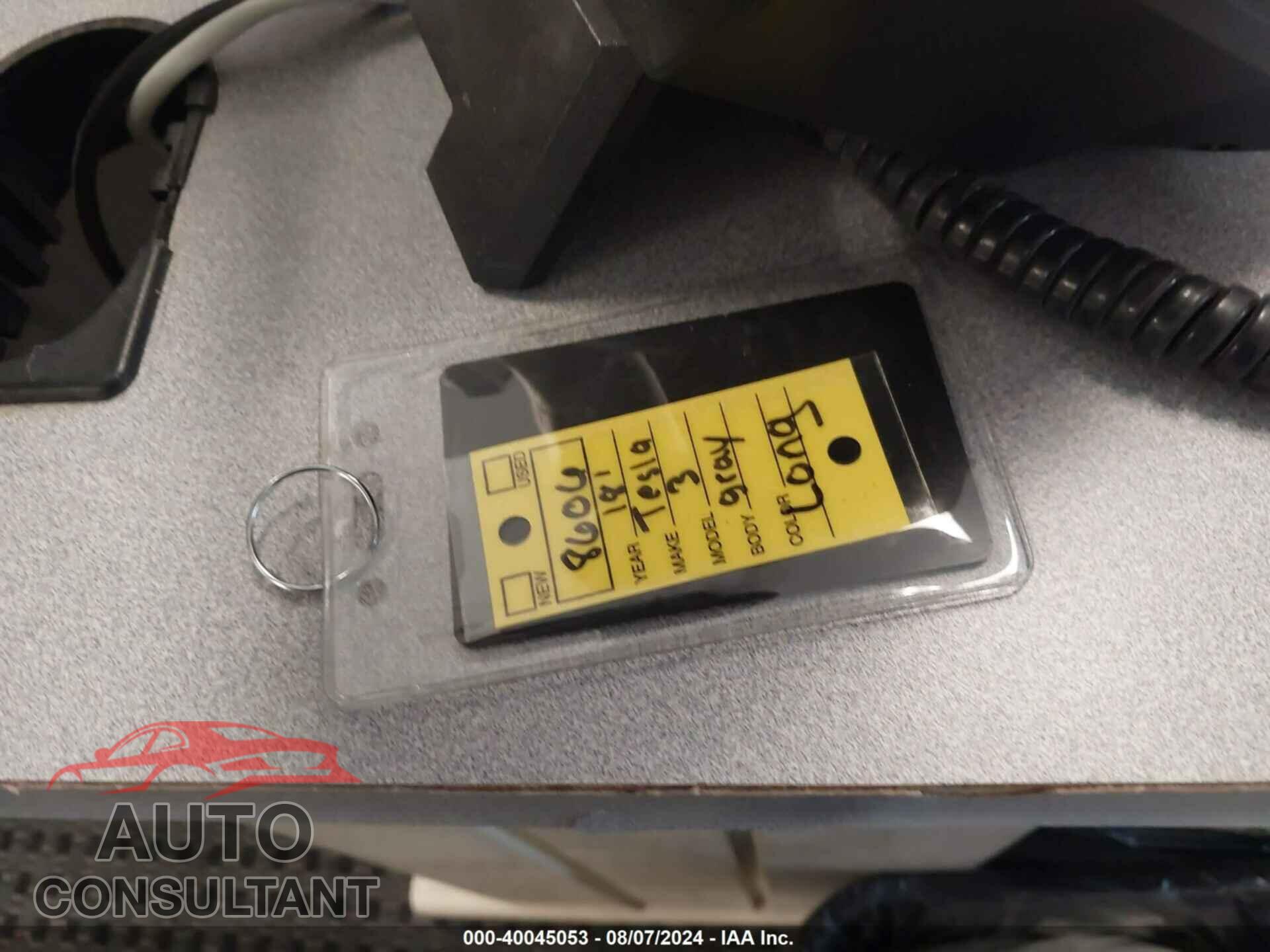 TESLA MODEL 3 2018 - 5YJ3E1EA3JF024057