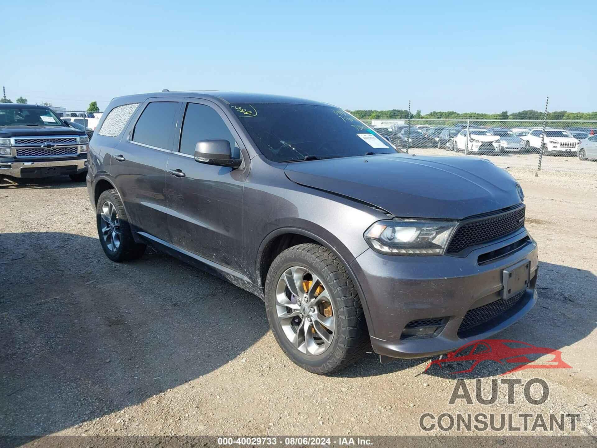 DODGE DURANGO 2019 - 1C4RDJDG0KC550406