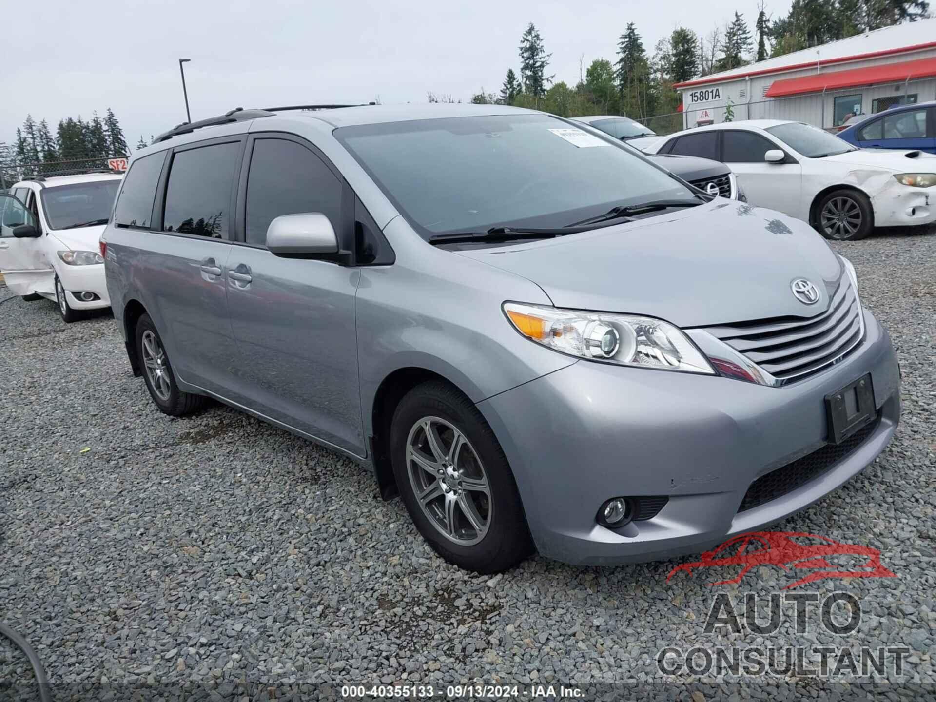 TOYOTA SIENNA 2016 - 5TDYK3DC1GS695664