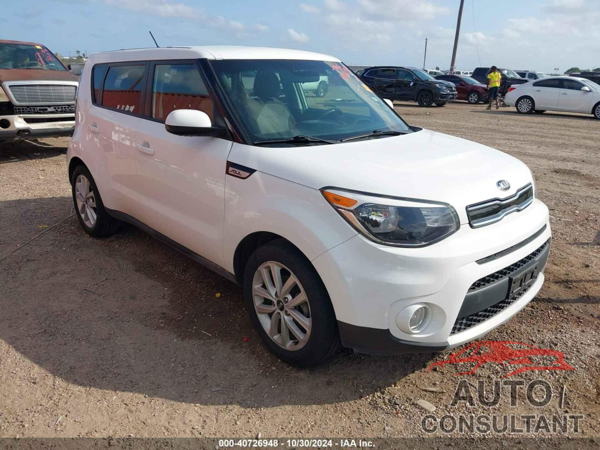 KIA SOUL 2019 - KNDJP3A5XK7631439