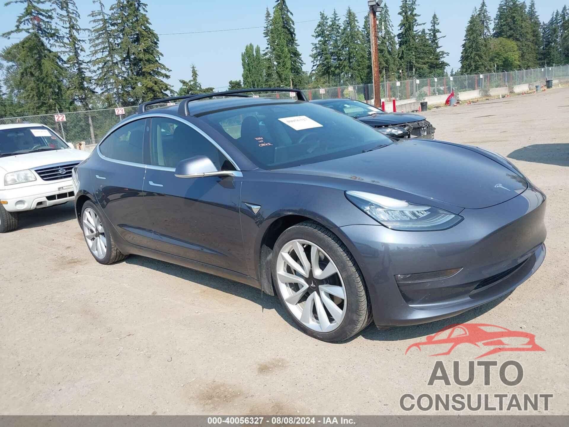 TESLA MODEL 3 2019 - 5YJ3E1EB3KF477458