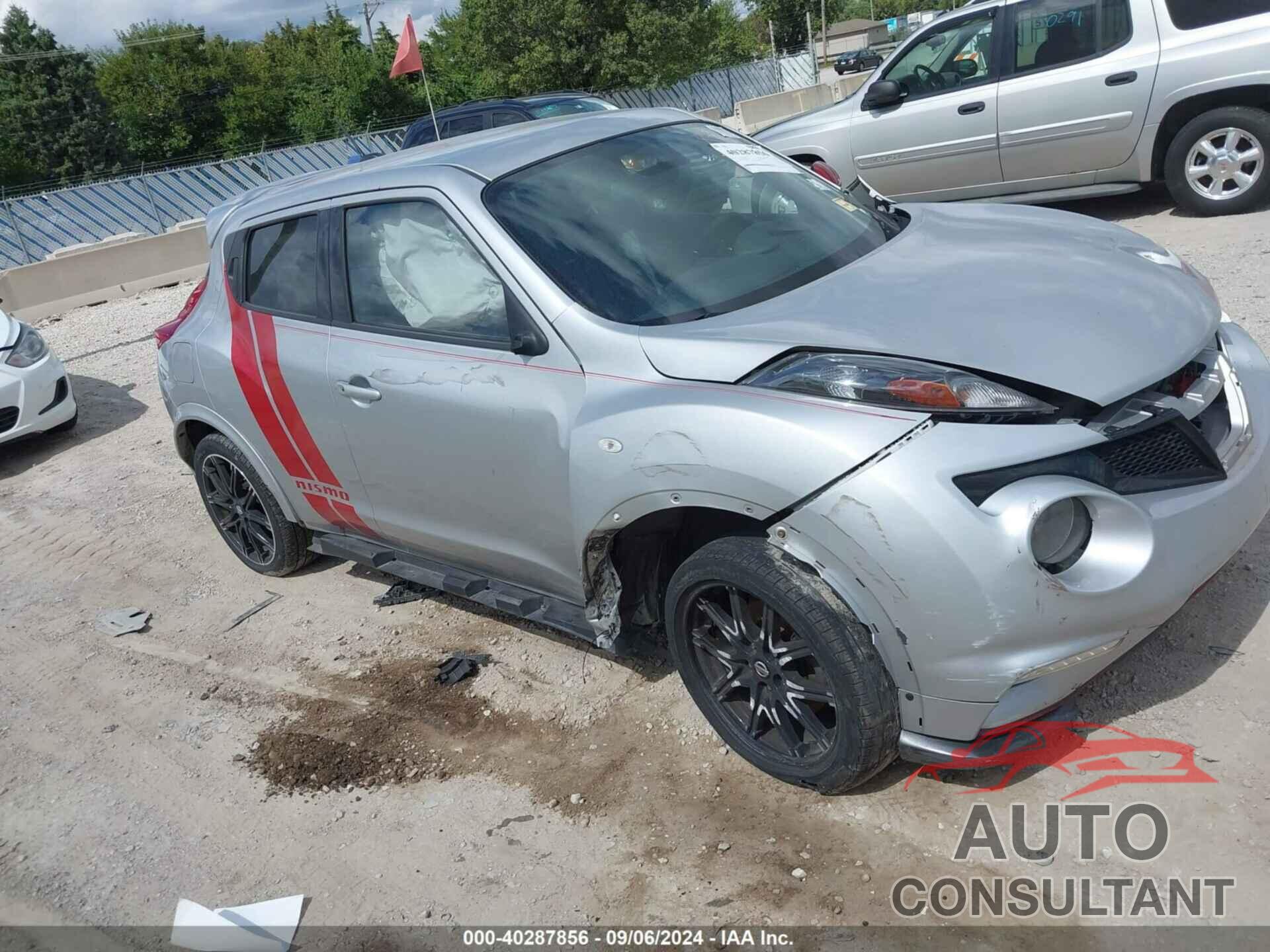 NISSAN JUKE 2014 - JN8AF5MVXET362966