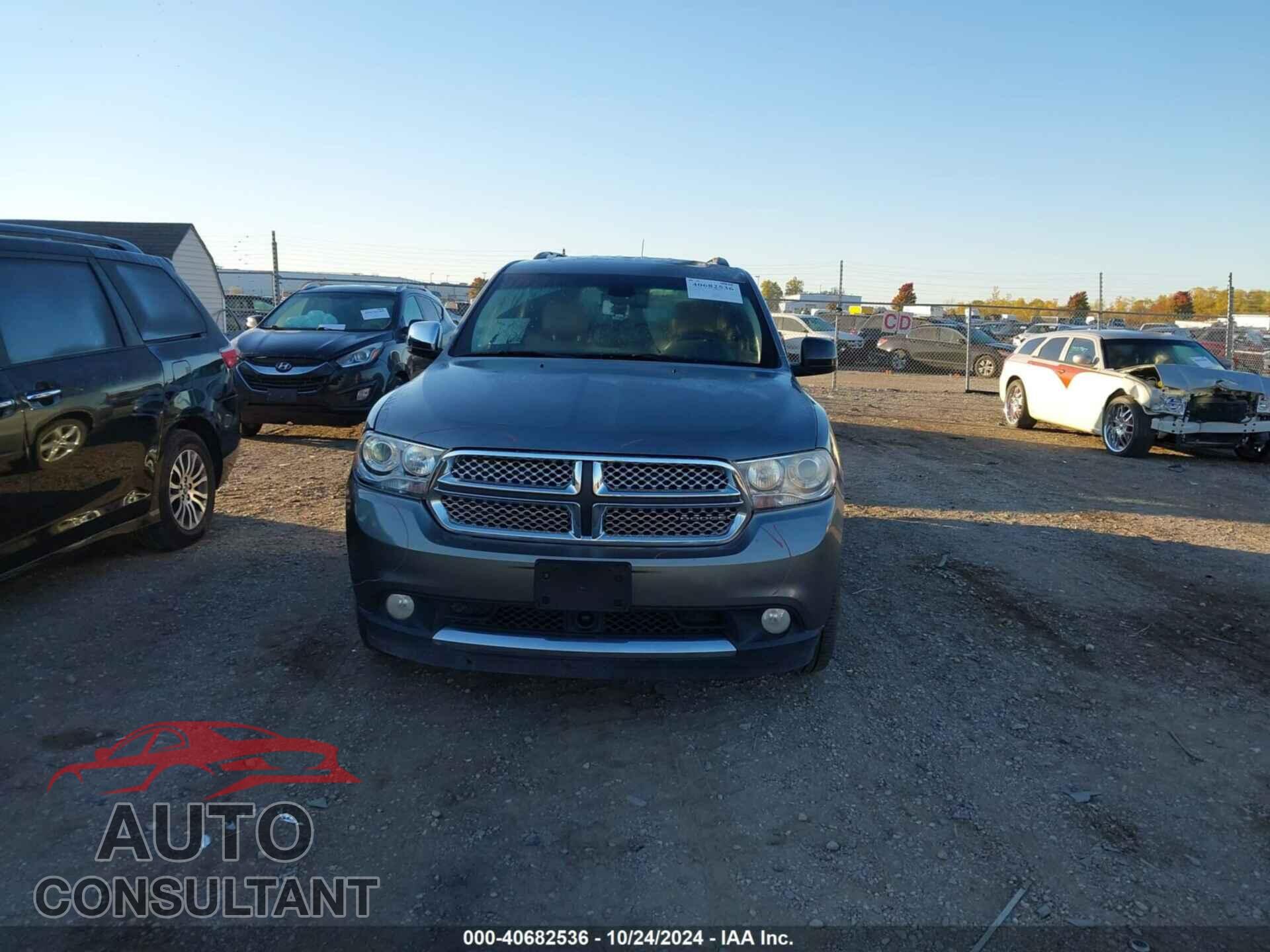 DODGE DURANGO 2012 - 1C4RDJEG4CC130969