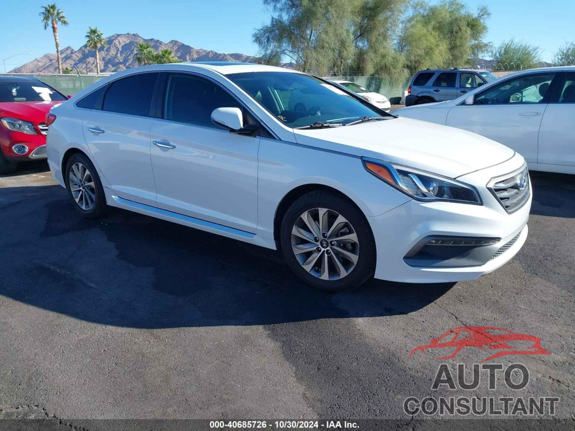 HYUNDAI SONATA 2017 - 5NPE34AF6HH538207