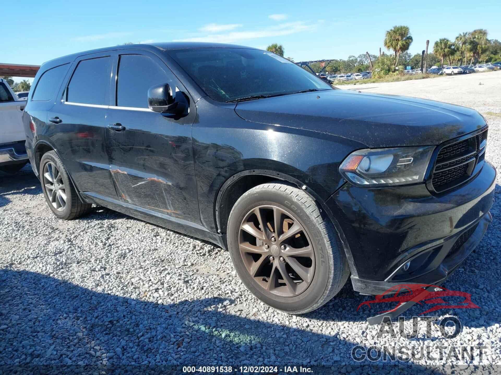 DODGE DURANGO 2017 - 1C4RDHDGXHC869524