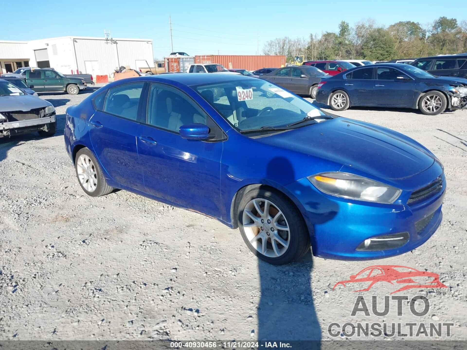 DODGE DART 2013 - 1C3CDFBAXDD288705