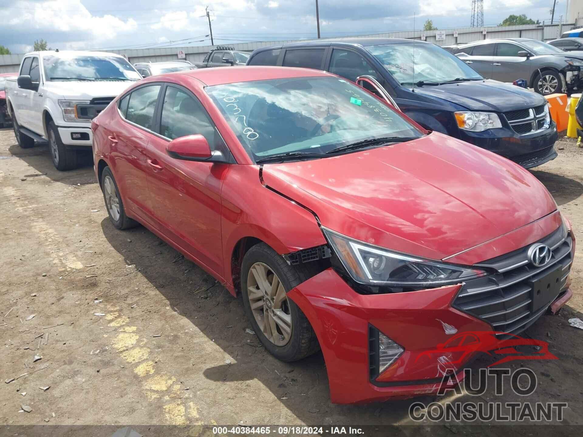 HYUNDAI ELANTRA 2020 - 5NPD84LF7LH516378