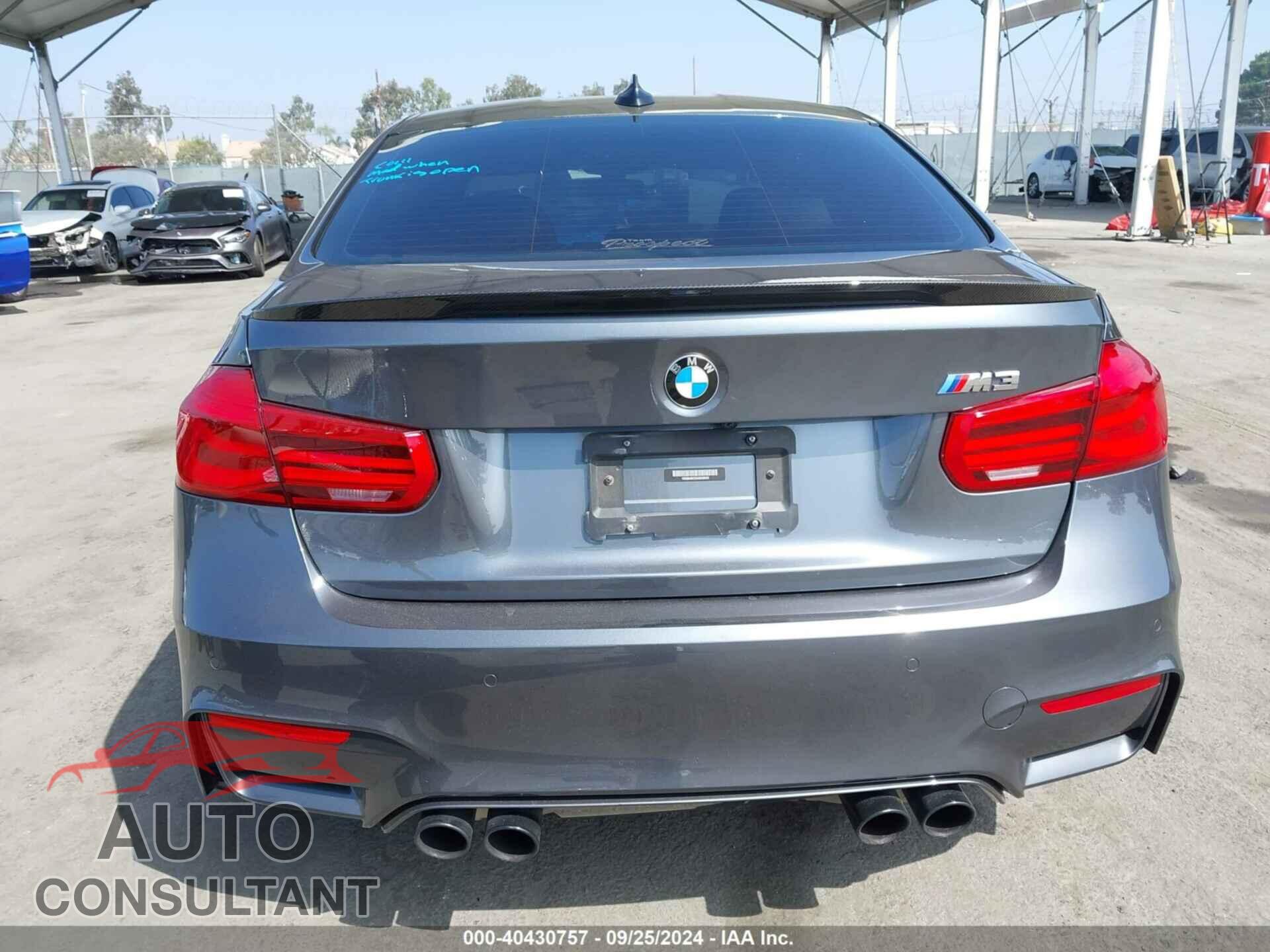 BMW M3 2016 - WBS8M9C53G5E68008