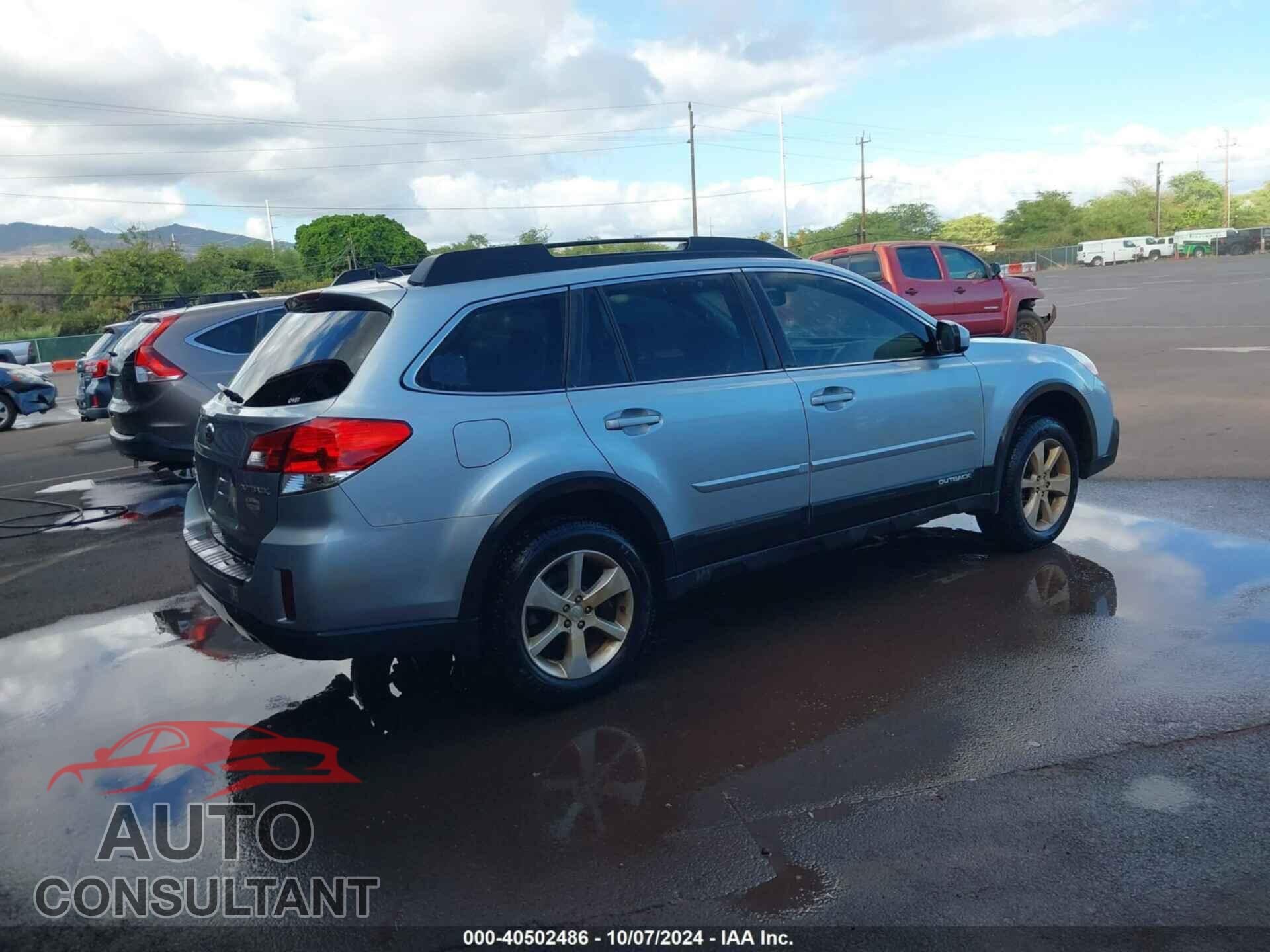 SUBARU OUTBACK 2014 - 4S4BRCNC4E3239314