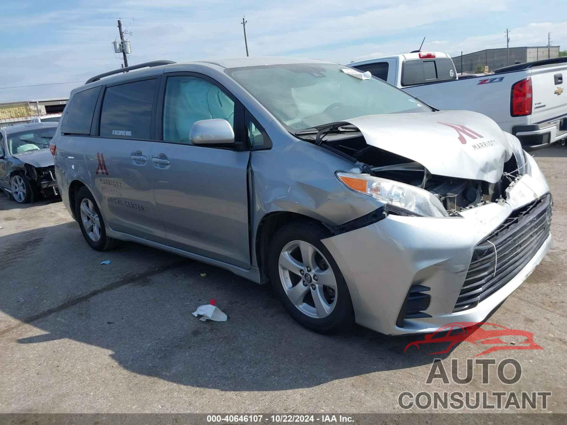 TOYOTA SIENNA 2020 - 5TDKZ3DC9LS024142