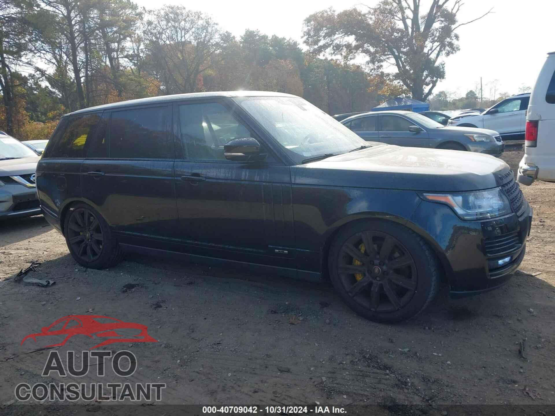 LAND ROVER RANGE ROVER 2017 - SALGS5FE8HA347874