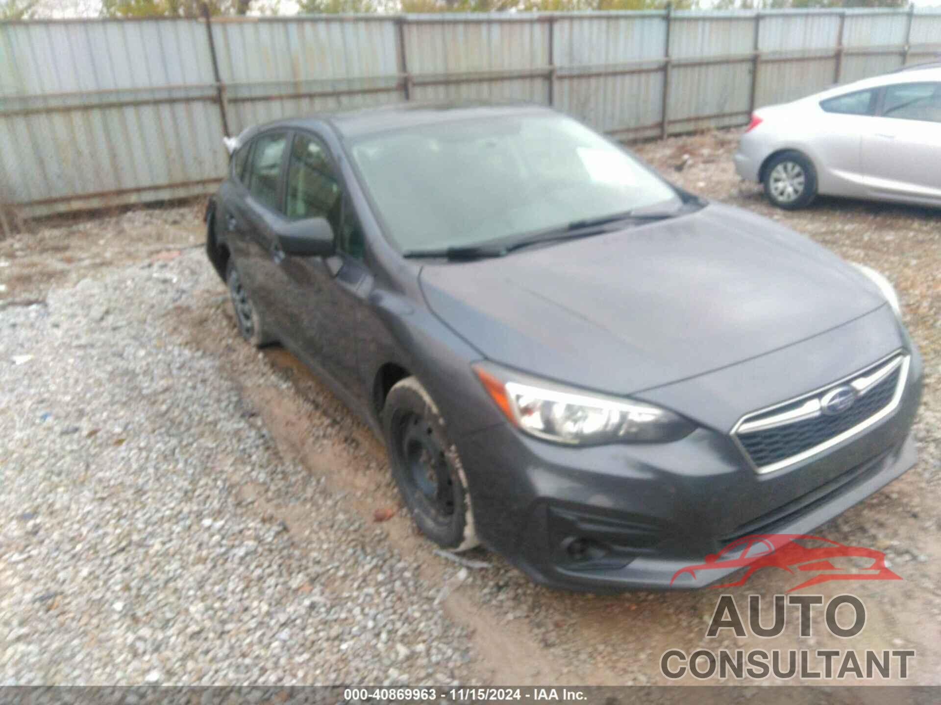 SUBARU IMPREZA 2019 - 4S3GTAA64K3705075