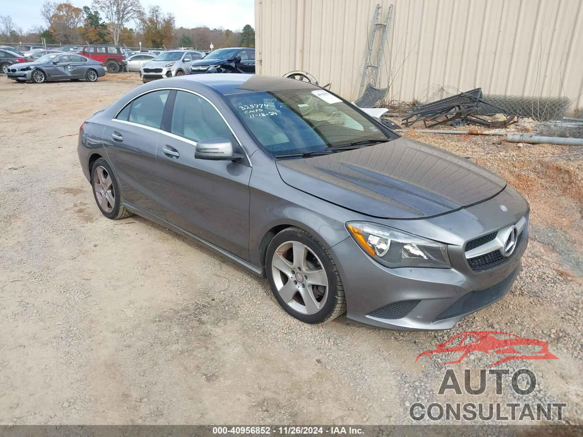 MERCEDES-BENZ CLA 250 2016 - WDDSJ4GB4GN325774