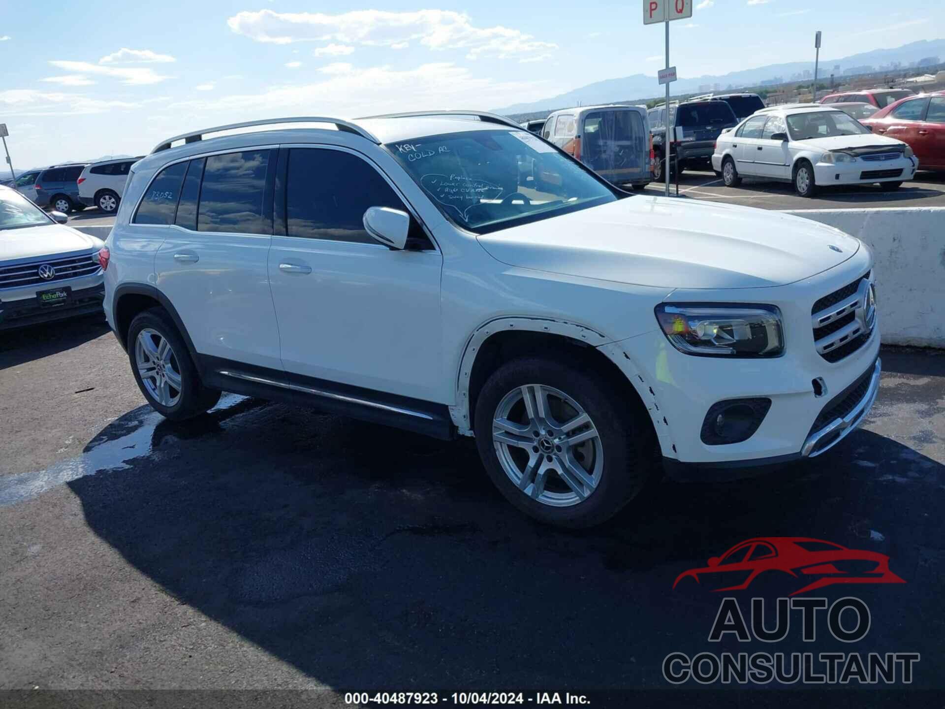 MERCEDES-BENZ GLB 250 2020 - W1N4M4GB8LW027431