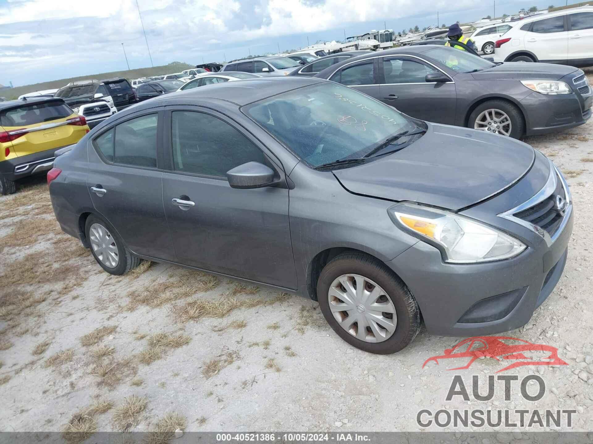 NISSAN VERSA 2016 - 3N1CN7APXGL824090