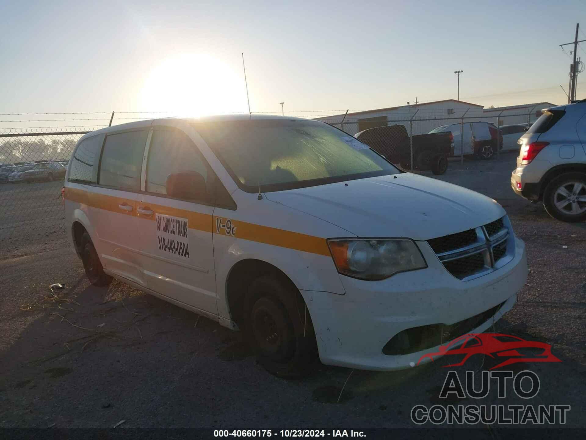 DODGE GRAND CARAVAN 2012 - 2C4RDGBG2CR191865