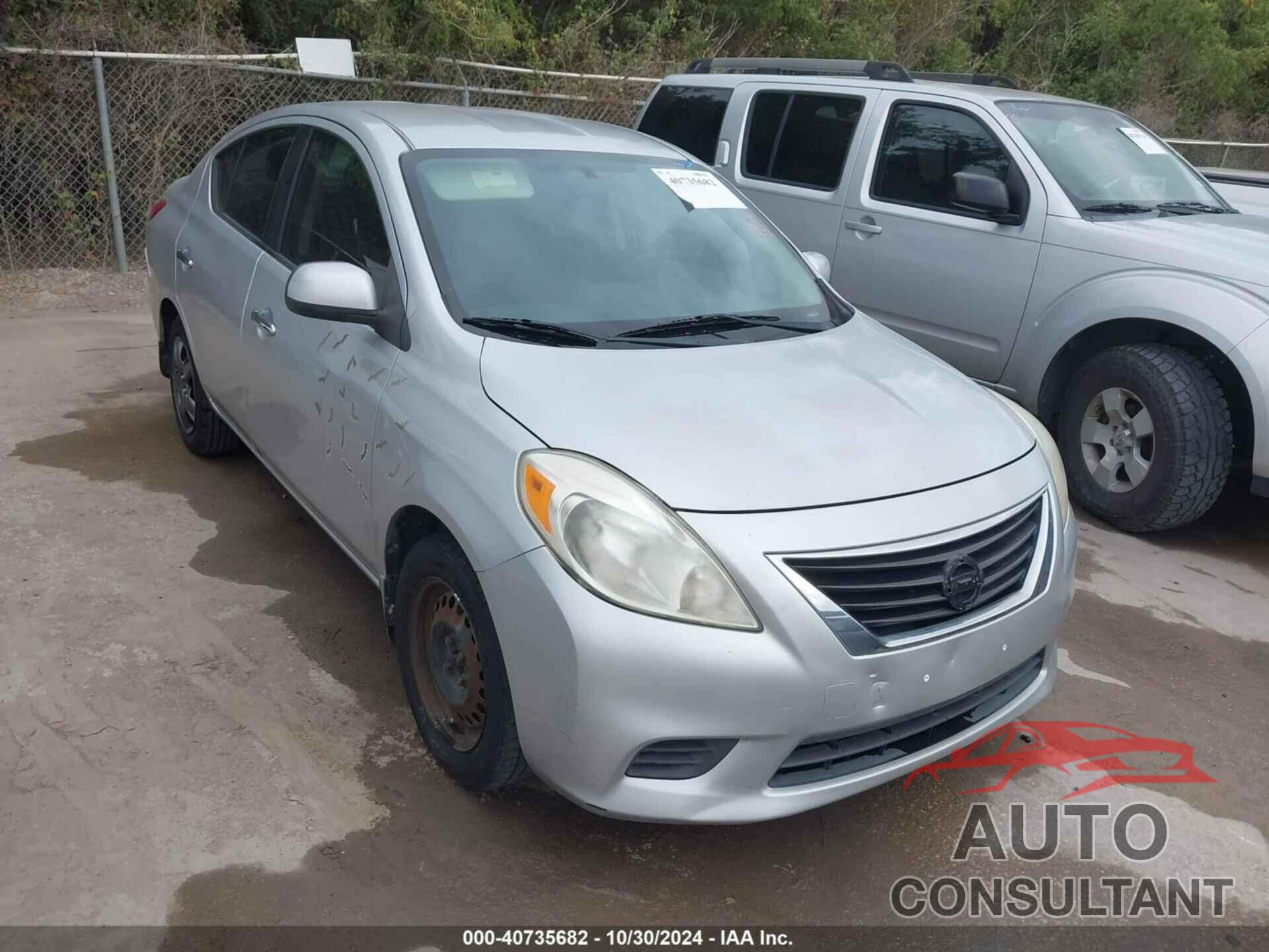 NISSAN VERSA 2012 - 3N1CN7AP3CL867258