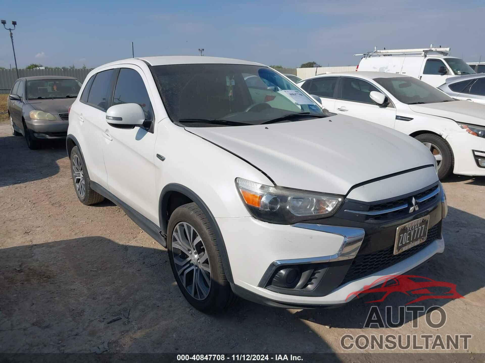 MITSUBISHI OUTLANDER SPORT 2018 - JA4AP3AU0JZ009422