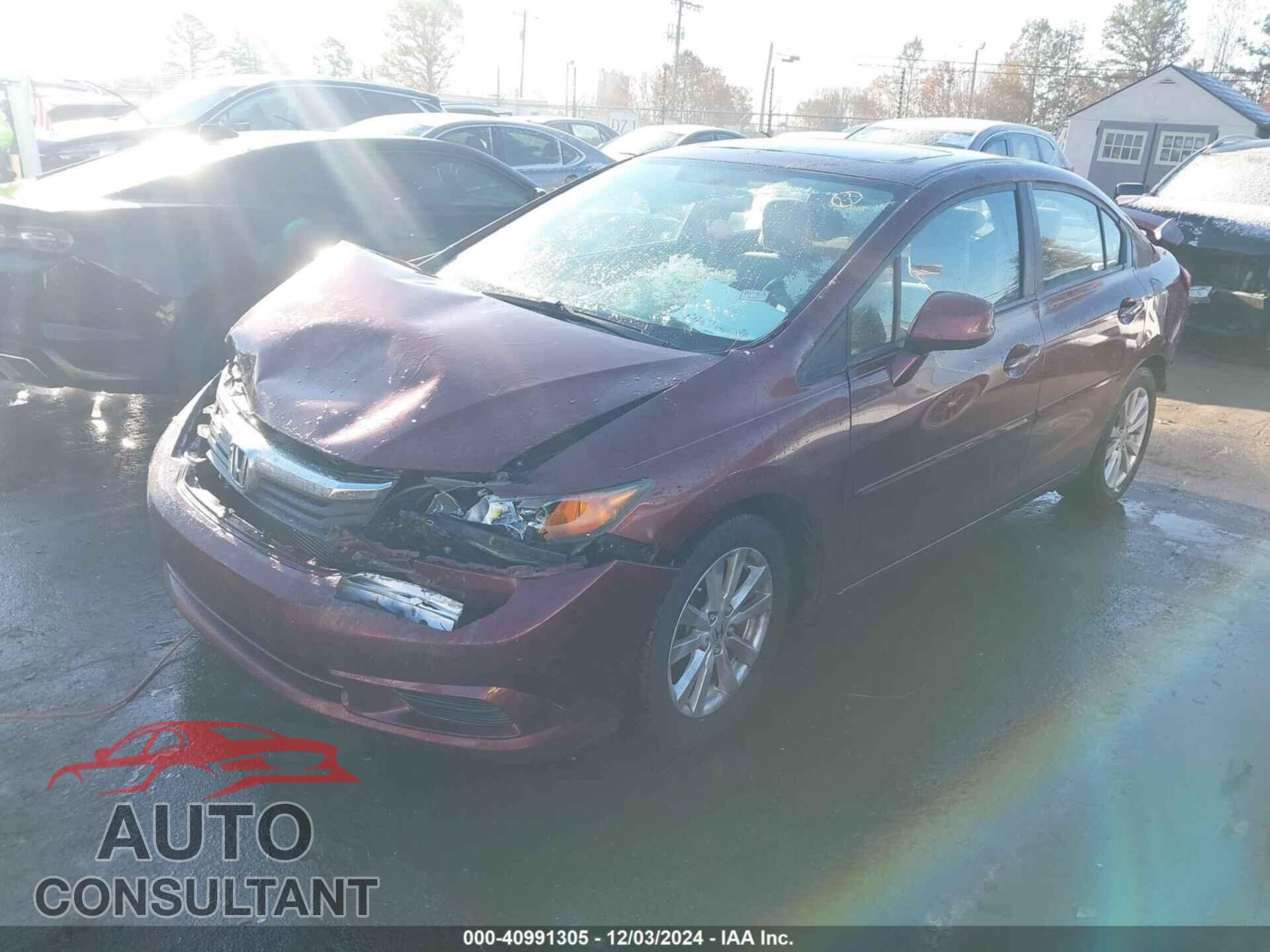 HONDA CIVIC 2012 - 19XFB2F82CE103154