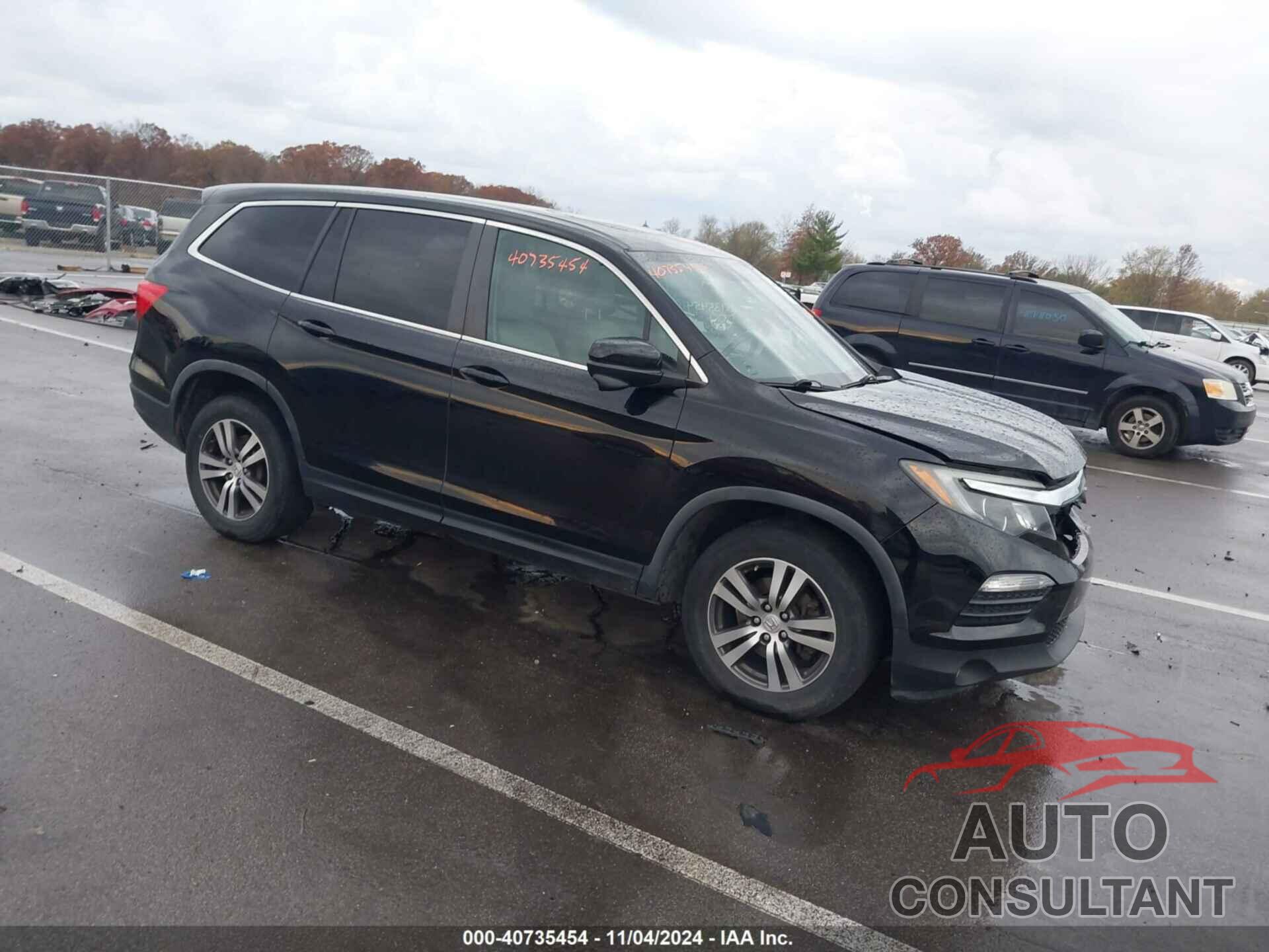 HONDA PILOT 2017 - 5FNYF6H89HB021585