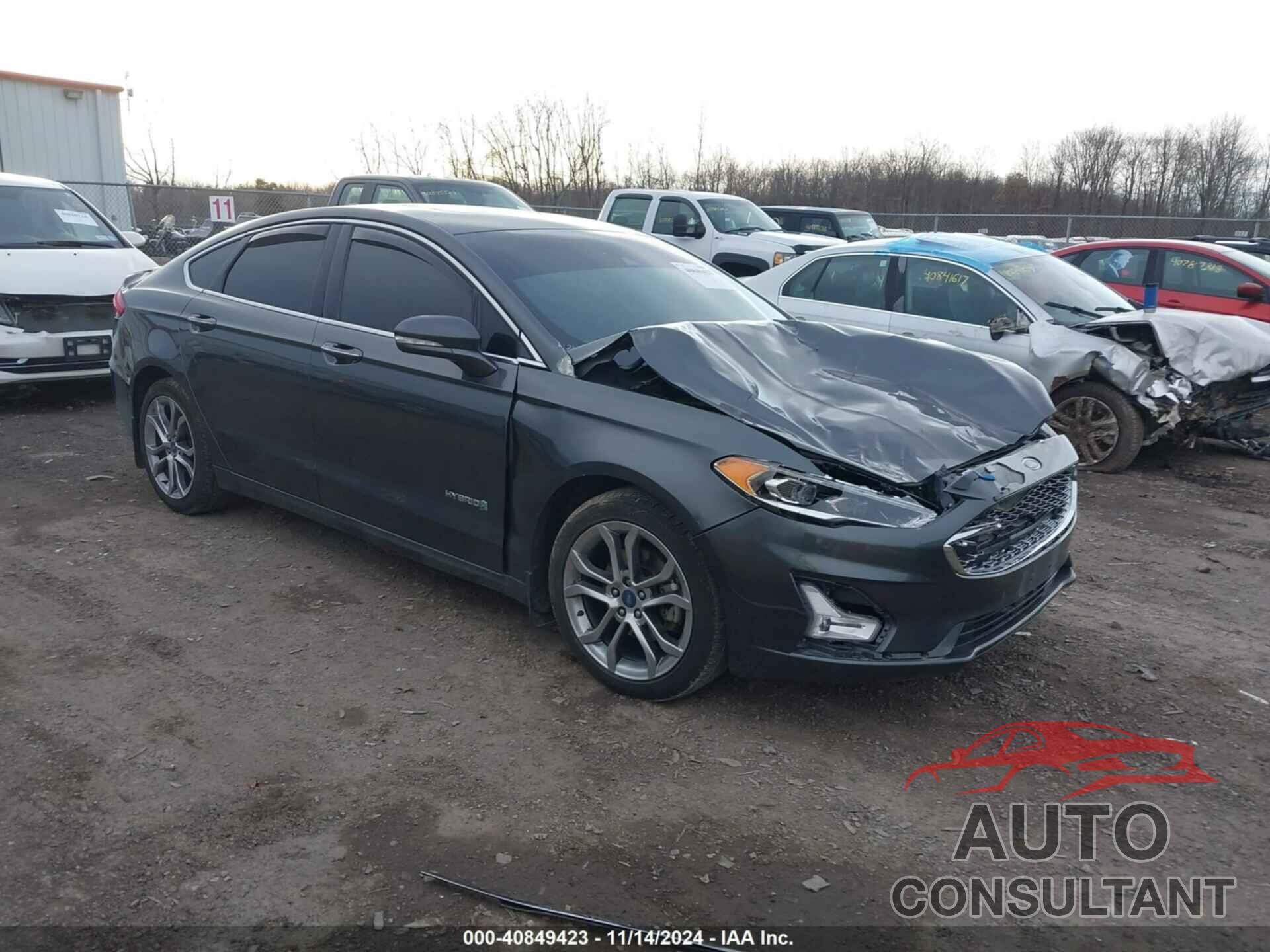 FORD FUSION HYBRID 2019 - 3FA6P0RU2KR165584