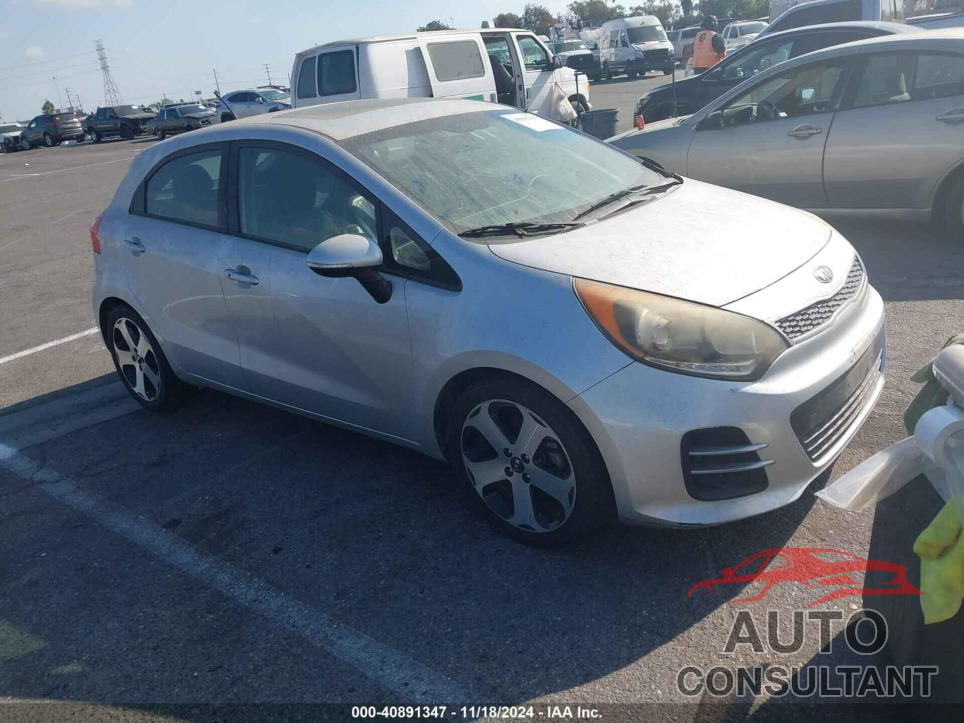 KIA RIO 2016 - KNADN5A38G6678606