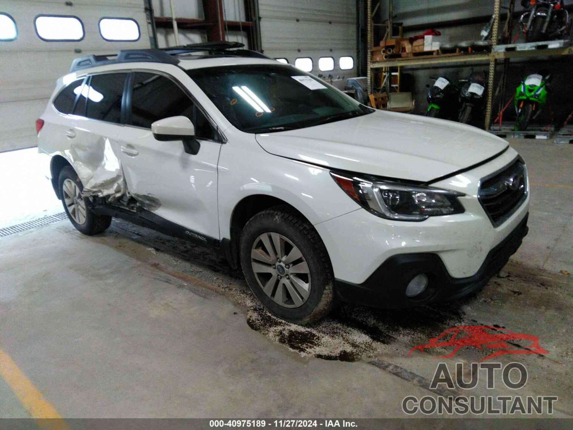 SUBARU OUTBACK 2018 - 4S4BSADC9J3380903