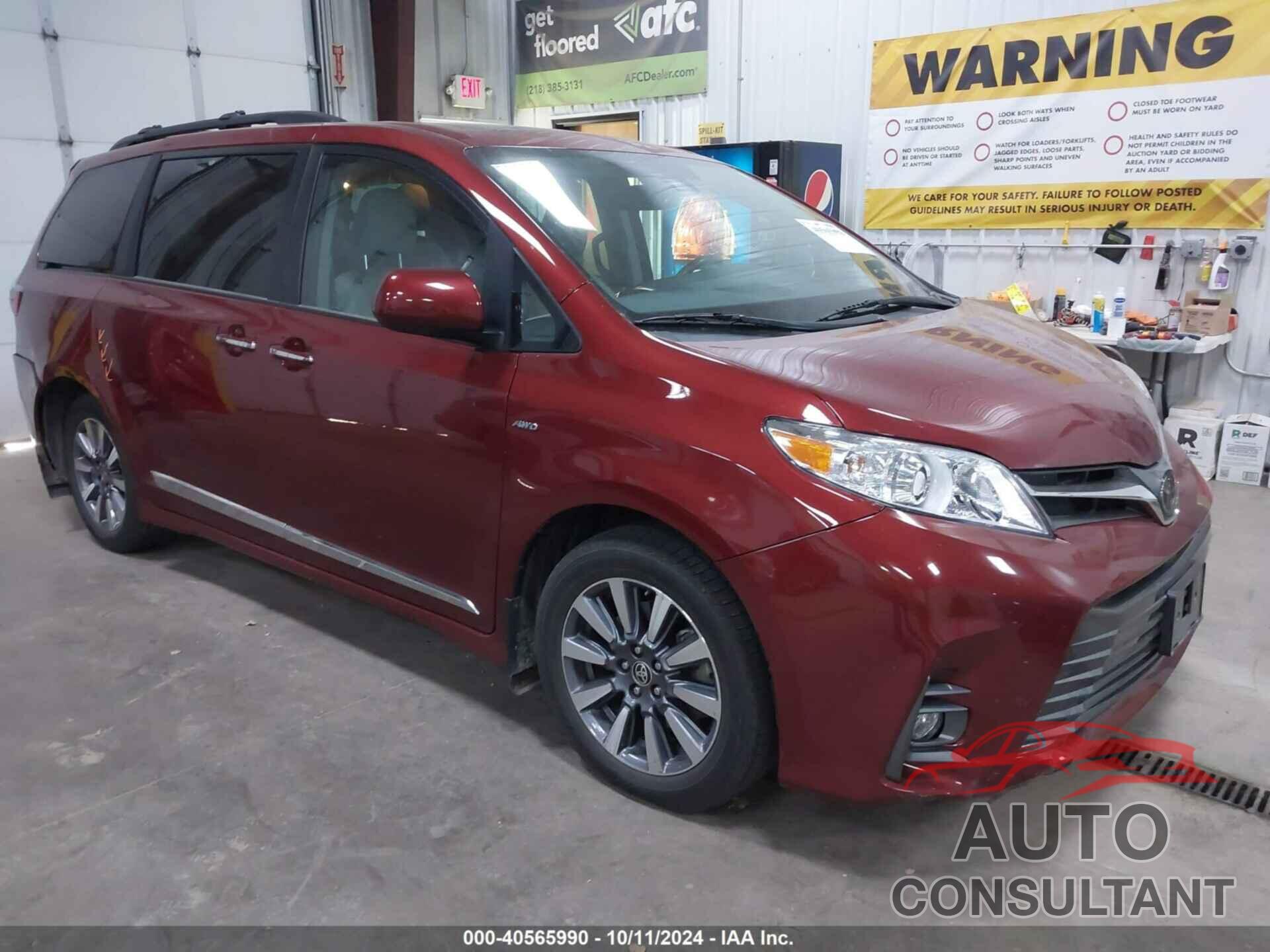 TOYOTA SIENNA 2020 - 5TDDZ3DC1LS245369