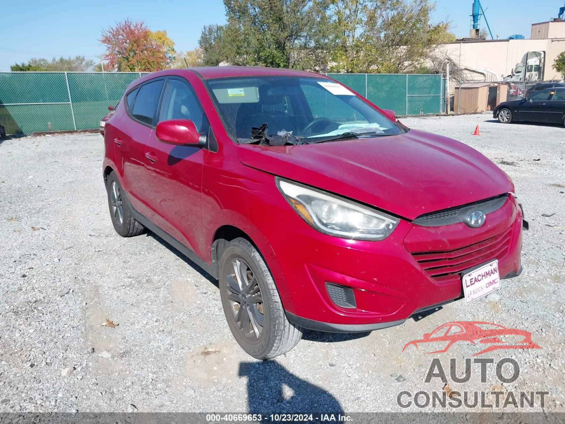 HYUNDAI TUCSON 2015 - KM8JT3AF9FU111854