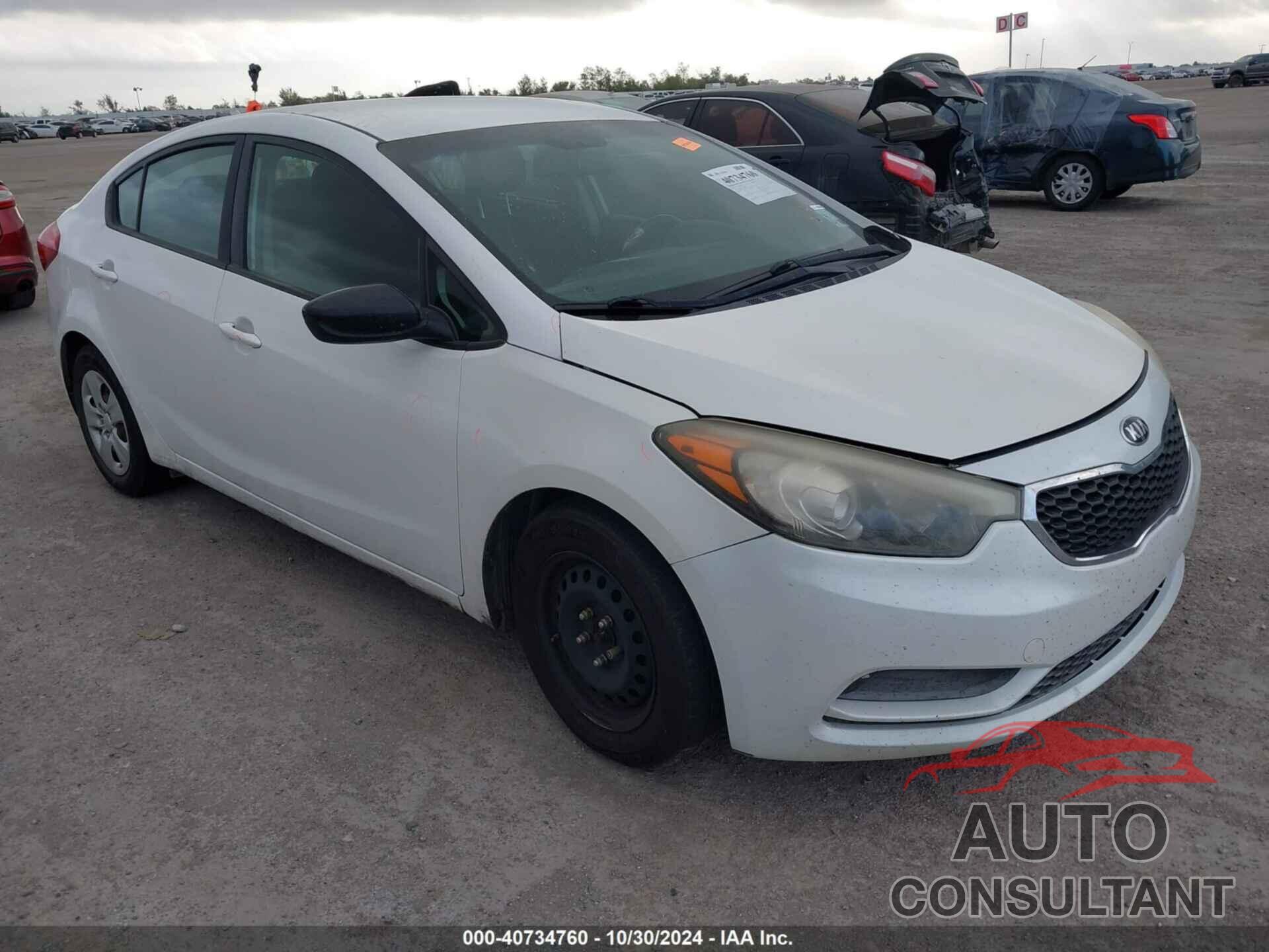 KIA FORTE 2015 - KNAFX4A62F5341697