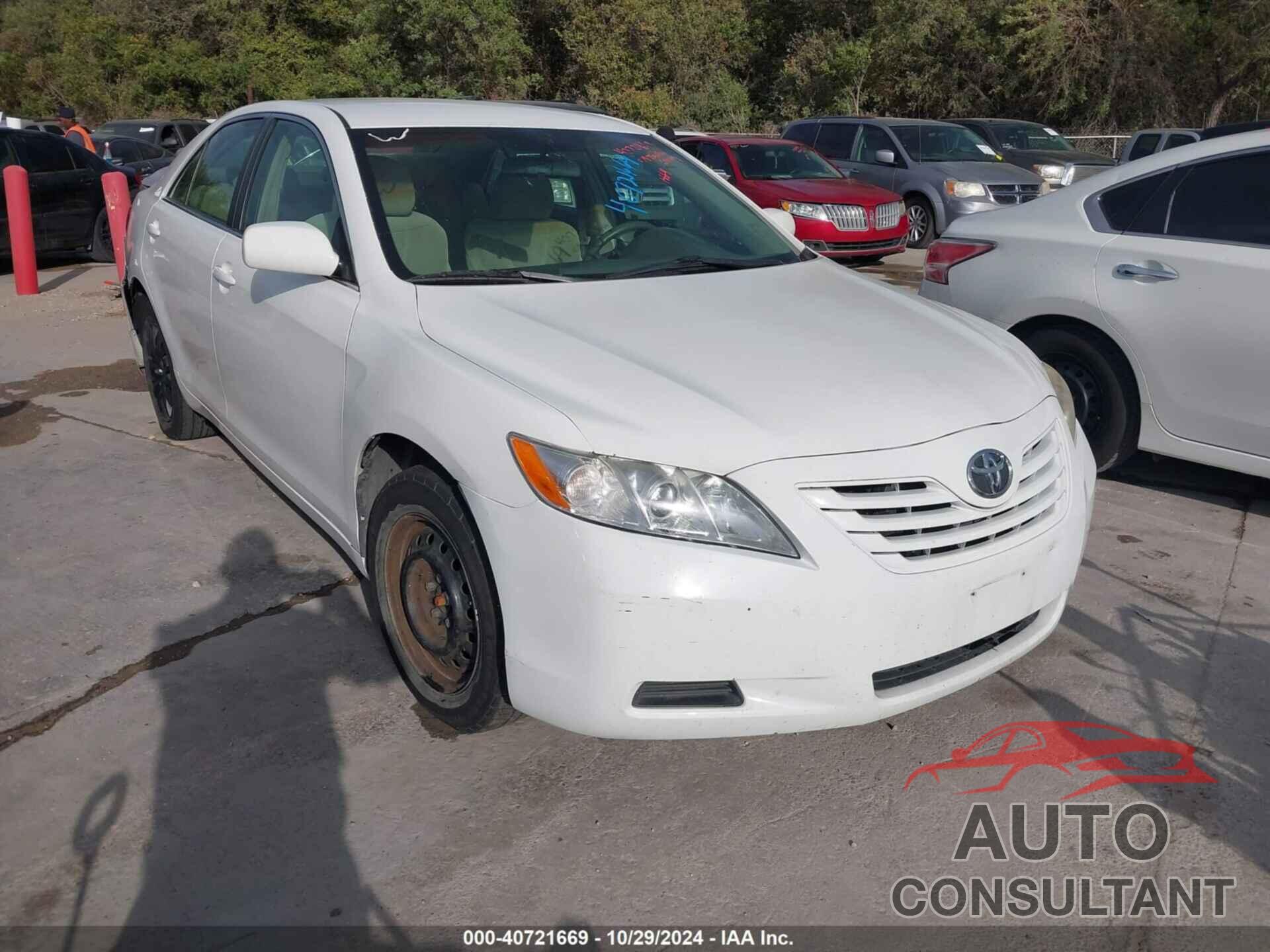 TOYOTA CAMRY 2009 - 4T4BE46K29R049007