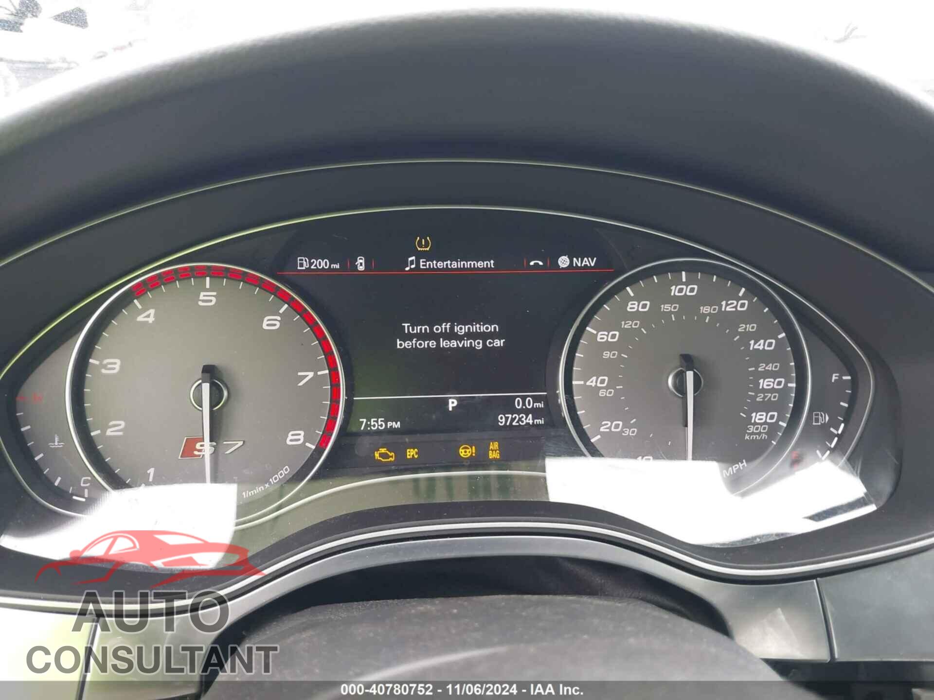 AUDI S7 2013 - WAUW2AFC8DN134837