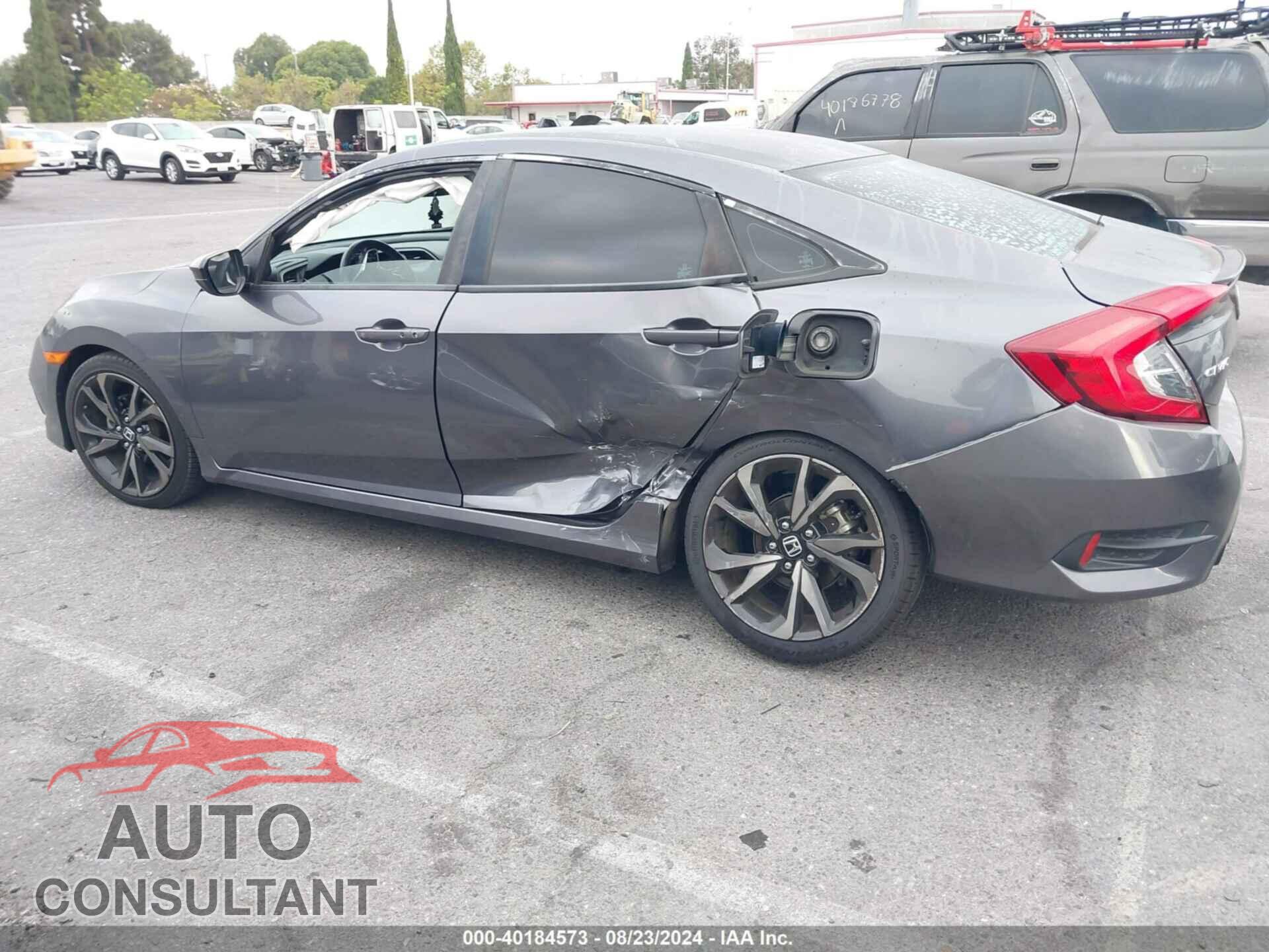 HONDA CIVIC 2019 - 2HGFC2F89KH589057
