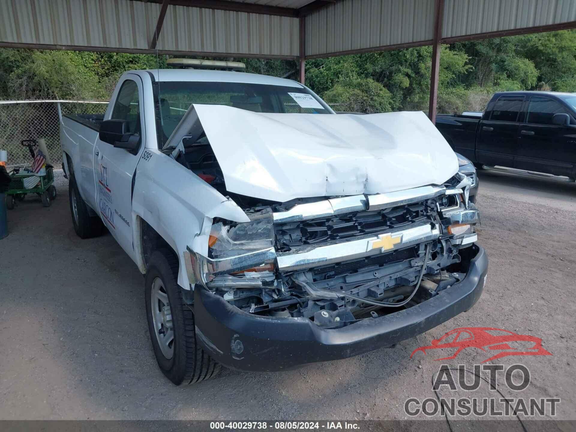 CHEVROLET SILVERADO 1500 2016 - 1GCNCNEH5GZ414454