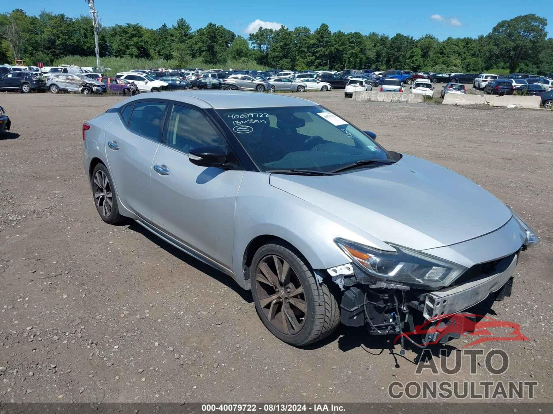 NISSAN MAXIMA 2018 - 1N4AA6AP0JC377921