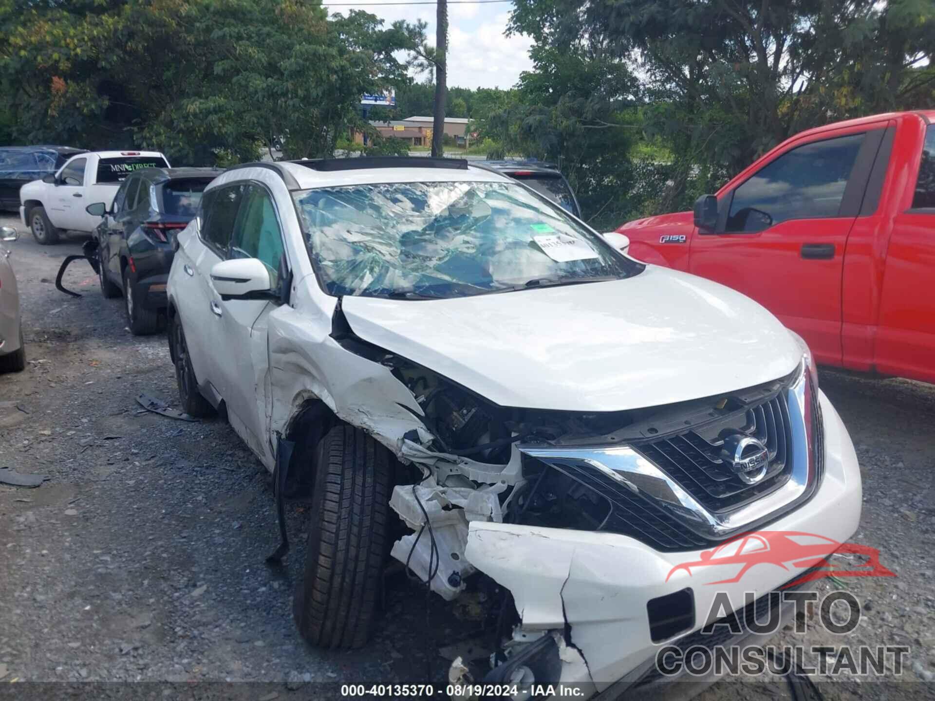 NISSAN MURANO 2017 - 5N1AZ2MG6HN191169
